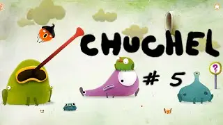 Оранжевый ЧУЧЕЛ играет с лягушками и сбивает Луну! Серия # 5 - CHUCHEL Walkthrough, part 5