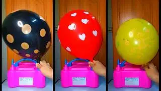 Very Satisfying Popping & Inflating Balloons
