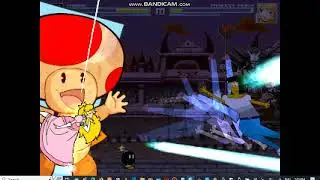 MUGEN: Franko (Me) Vs. Peach (AI PATCH)
