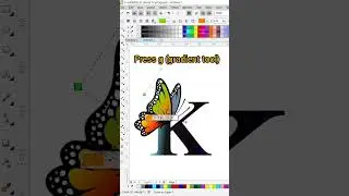 #coraldraw | How to make Alphabet logo