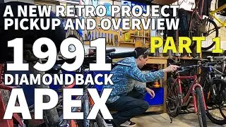 1991 DiamondBack Apex Part 1 - Retro Mountain Bike Project Pickup