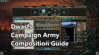 Dwarfs army composition guide for campaign (w/DLC) - Warhammer II