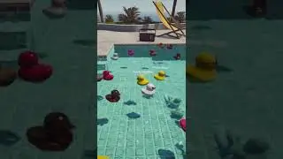 When you get the random to emote with you #gaming #placidplasticducksimulator #shorts