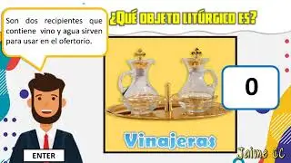 ADIVINA  LOS OBJETOS LITURGICOS🔴🔵