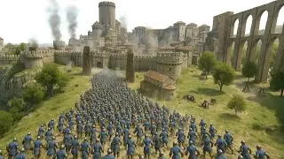 Insane Siege Battle – 4000 Sturgians vs 3000 Khuzait | Mount & Blade 2 Bannerlord