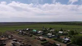 Пос. Ковыльный Ульяновской области с высоты птичьего полета