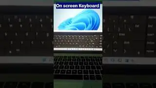 on screen Keyboard shortcut key in window 11 computer |computer shortcut key 