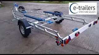 Extreme 1500kg Fixed Keel Bunk Trailer For Boats - Cornish Crabber Plymouth Pilot