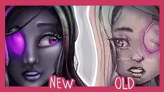 Redrawing My Old Art  - [New Years 2021 speedpaint]