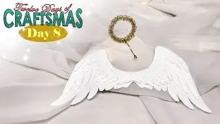 Angel Costume for Dolls – Day 8 –Twelve Days of Craftsmas