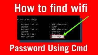 How to Find your WiFi Password Windows 10 WiFi Free and Easy [Tutorial]