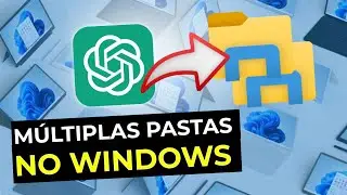Criando MÚLTIPLAS PASTAS no WINDOWS!