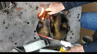 Випробування Кевлару, НВМПЕТ вогнем.  Чи горить кевлар(арамід) та балістичний ПЕТ?  Бронежилети.