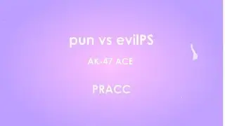 pun vs evilPS (insane ace with four oneshots)