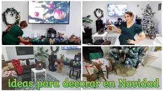 Navidad acogedora/ decorando sala familiar 🎄✨️🥰