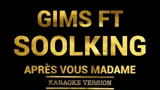 GIMS feat. Soolking - APRÈS VOUS MADAME (Karaoke Version)