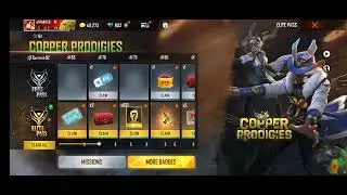 Copper Prodigies || Elite Pass Season 46 || Garena Freefire