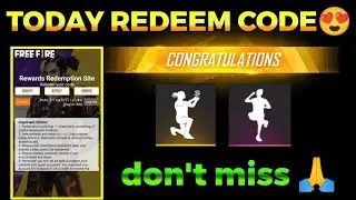 Free Fire Today Redeem Code 22 August - ff Redeem Codes - Rose Emote Redeem Code 22 August
