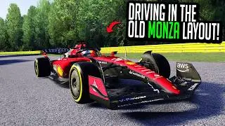 Can a Modern F1 Car Survive the 1960s Monza Track?