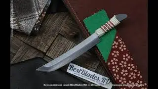 Традиционный японский нож Nagao Higonokami Omamori Kogatana 8 (Aogami (Blue Sleel), 70 мм)