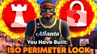 NEVER BEFORE SEEN ISO PERIMETER LOCKDOWN BUILD is GAME BREAKING on NBA 2K23