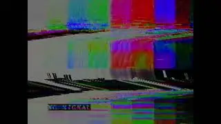 No Signal (Glitchy Rainbow) - VHS