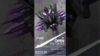 Open Pre Order Airbrush Project September 2024!! PD Toys