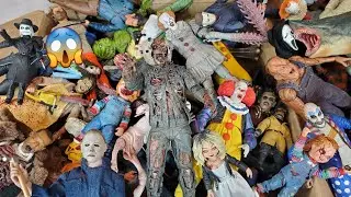 BIG BOX FULL OF HORROR ACTION FIGURES