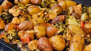 Нереально вкусное  горячее блюдо, запечённое в духовке с секретным ингредиентом.2024
