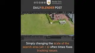 How to Solve Motion Tracking Issues in Blender