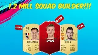 Fifa 19 - POTM Reus 1.2 Mill Squad Builder!!!