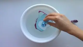 How to paint a flower pot with nail polish?