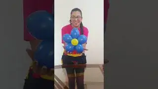FLOR con Globos R9🌸🎈 Dale un toque diferente a tus decoraciones!!  #flowers #balloon #decolandia159