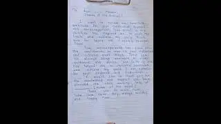 Feedback to the principal Madam from Teacher #english #education