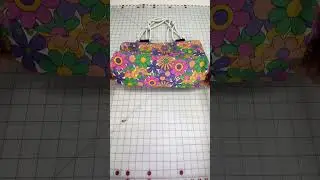 ⬆️Watch Full Tutorial - DIY Reversible Tote Bag - Denim Jeans Bag with Rope Straps 
