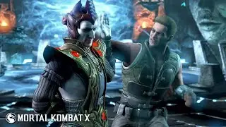 Джонни Кейдж vs Джакс vs Шиннок - Mortal Kombat X | PS5 ​