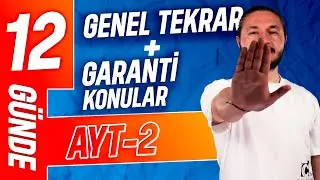 2- Ayt coğrafya 2025 🔴 Genel tekrar + Garanti konular 📕2. gün