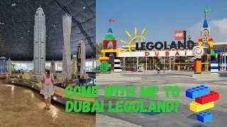 TRAVEL VLOG | 🌴PART 2 🌴| COME WITH ME TO DUBAI LEGOLAND 🟥🟦🟧🟩