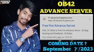 ob42 advance server coming date 📅 | free fire ob42 advance server official link | advance server