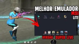 DESCOBRI O MELHOR MSI LITE BLUESTACKS LEVE PARA QUALQUER PC FRACO MELHORES CONFIGURAÇÕES 🔥🚀 FREEFIRE