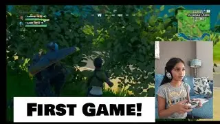 Avni's First Fortnite Game( partially )