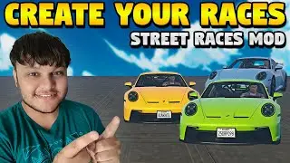 CREATE OUR OWN RACES IN GTA 5 |  GTA 5 Street Races Mod Install in Hindi