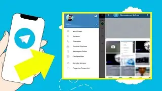 Como Guardar Arquivos no Telegram | Dicas Telegram | Núvem Infinita