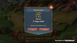 Lords Mobile - Skirmish 6 Quest for Twilight