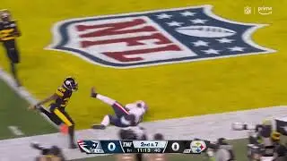 Ezekiel Elliott Receiving Touchdown | Patriots vs Steelers