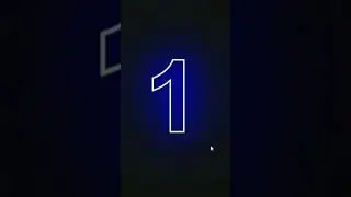 Number Design using CSS#shorts