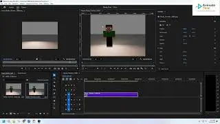 Using Autodesk Maya to create a Blocky Character Episode 12 - Importing into Adobe Premiere.
