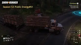 SnowRunner - Season 12: Public Energy Прохождение #51 ( И Тебе бревно )