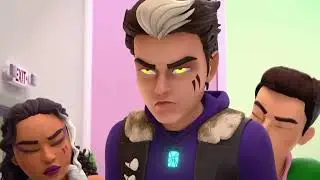 Be an alpha but every time they say alpha it slows down by 0.3x