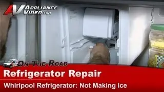 Whirlpool Refrigerator Repair - Not Making Ice - Ice Maker - Diagnostic & Troubleshooting